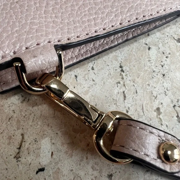 MICHAEL KORS Pink Leather Coin Purse, Card Holder Wristlet - Picture 10 of 12